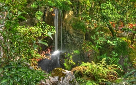 Forces of nature - waterfalls, mountain