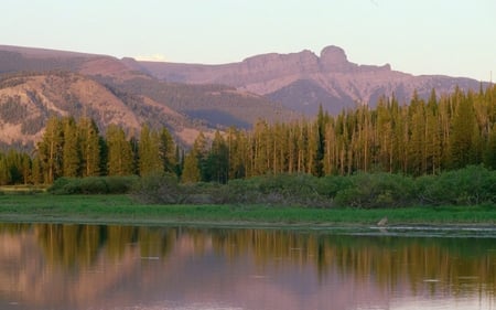 Lake reflection - landscap, nature