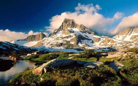 Mountain  and sky - sky, landscap, nature