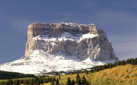 Winter mountain - landscap, nature, mountain