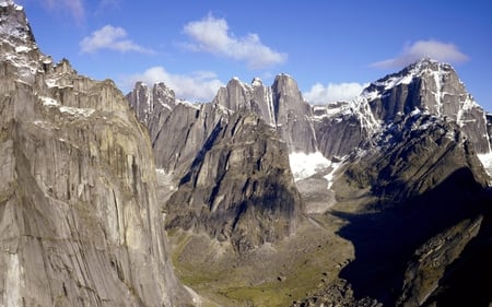 Mountain  and sky - landscap, nature, mountain