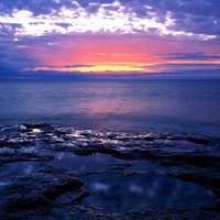 Sunrise on Lake Michigan