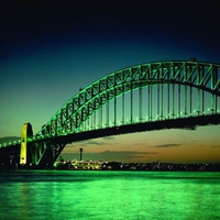 Green Tinged Harbour Bridge