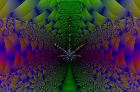 Psychedelic Entry - entryway, fractal, fractals, psychedelic