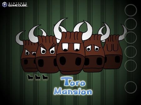 Bull Mansion - mario, bull, toro, luigi