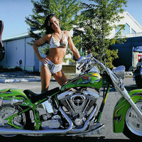 bike-modifie Harley Davidson