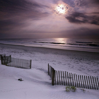 Sunrise on the beach