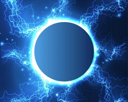 Eclipse - space, blue, eclipse, sky