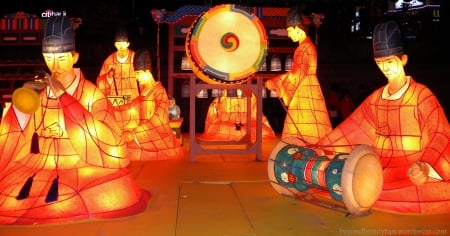 Korean traditional Lights Festival