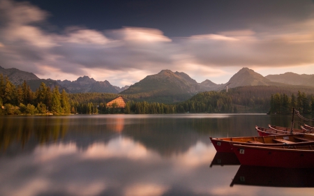 calm lake - nature, calm, lake, wallp