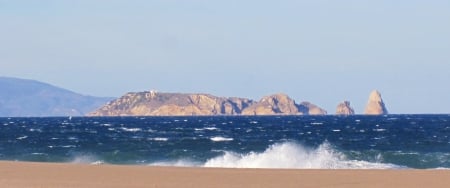 Beach - beaches, horizon, sky, ocean, beach, sunlight, photography, nature, blue, island