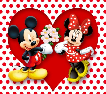 Mickey_and_Minnie - mickey, and, comics, minnie