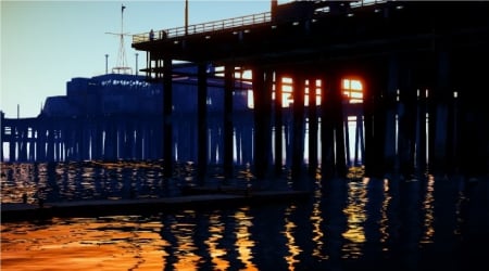 Dock of the Bay - grand, auto, theft, dock, pier