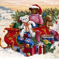 Bear's Sleigh Ride