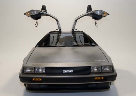 DeLorean DMC-12 - john delorean, gull - wing doors, delorean dmc-12, stainless steel