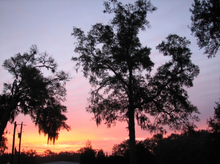 beautiful sunset - colors, sunset, nature, sky