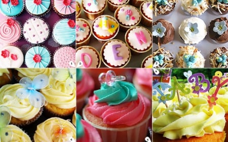 Cupcakes - food, sweets, Cupcakes, frosting