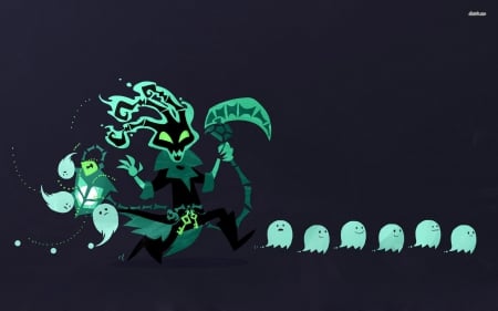 league of legends - thresh, league, ghost, legends