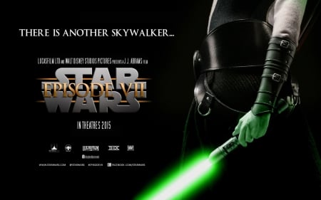 Star Wars 7 - 2015, lightsaber, lucas film, movie