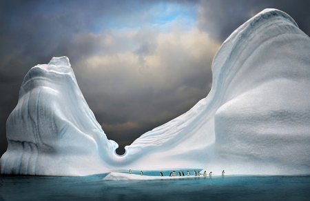 Iceberg - splendor, iceberg, ice, water