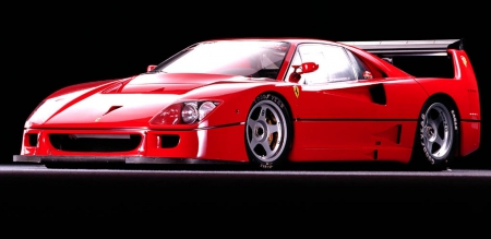 Ferrari F40 - Red, Ferrari F40, Sportscar, Italian