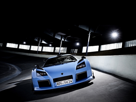 gumpert apollo s - race, apollo, car, gumpert, blue