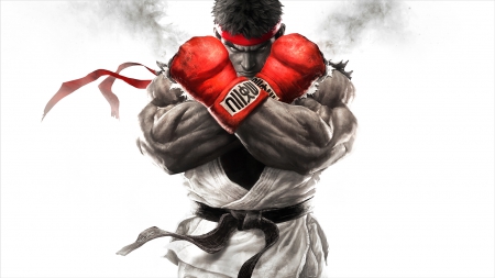 Street Fighter V - game, Ryu, ps4, Street Fighter V, Capcom, pc