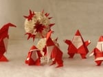 Santa origami