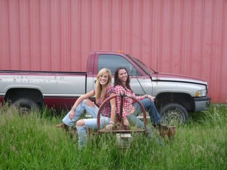 Playful - boots, cowgirl, jeans, truck