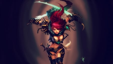 Katarina - hd, katarina league of legends, pc, game, lol, league of legends, katarina