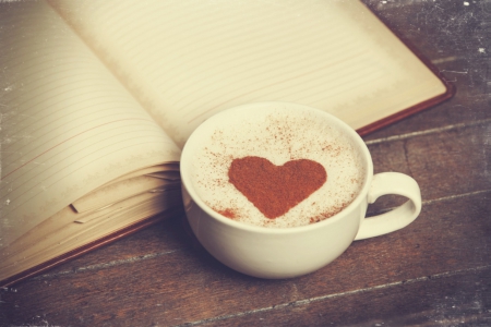 :) - love, cappucinno, book, soft