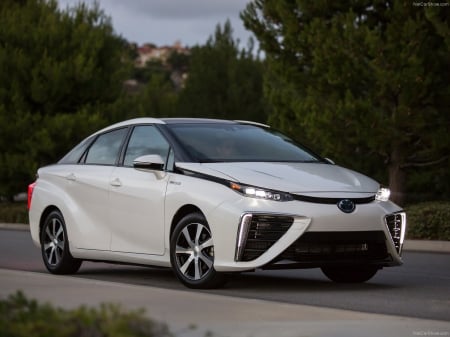 Toyota-Mirai_2016 - black and white, car, cool, new