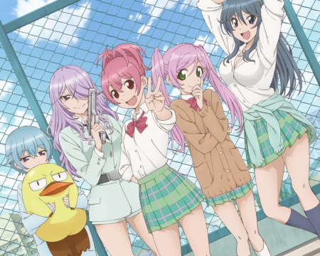 sabagebu! is fun - pretty girls, kawaii, short hair, school girls, maya kyodo, momka sonokawa, anime, cute girls, long hair, urara kasugano, platy, miou otori, kayo gotokuji, sabagebu