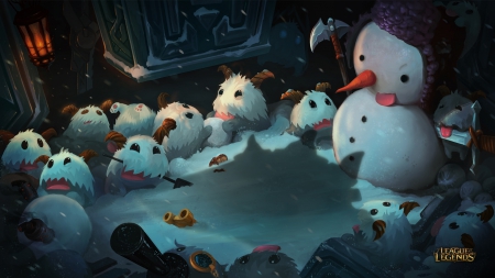 League of Legends Snowdown 2014 Poro - 2014, lol, league of legends, snowdown, poro