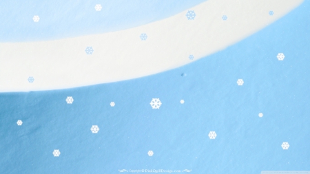 Snowflakes - abstract, winter, snowflake, snow, 3D and CG, HD, background, wallpaper