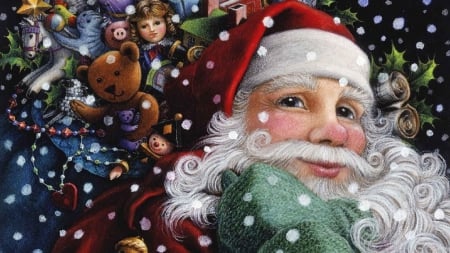 Santa Claus - santa, holidays, xmas, christmas