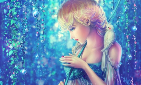 My BLUE World ♥ - fantasy, world, blue, image