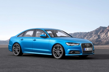 2016-Audi-A6-S6 - a6, audi, 4door, blue