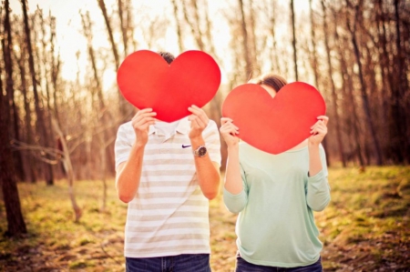 Just love_it - hearts, red, couples, love