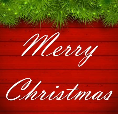 Merry christmas - christmas, greeting, holiday, red