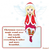 Christmas fairy