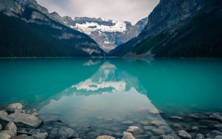 Lake Louise, Banff National Park, Alberta, Canada. - canada, alberta, lake louise, banff national park