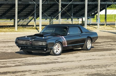 1967 Cougar - Stripe, 1967, Black, Classic