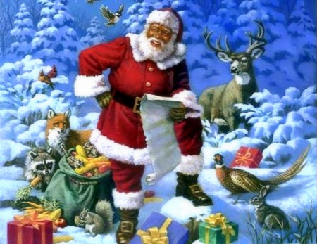 â˜…Christmas Partyâ˜… - xmas and new year, forests, toys, santa claus, animals, winter, christmas, love four seasons, holidays, winter holidays, snow, paintings, gifts