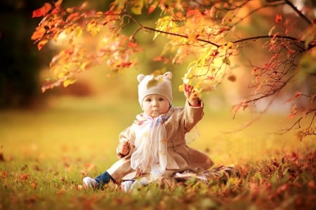 Cute - photography, girl, cute, autumn