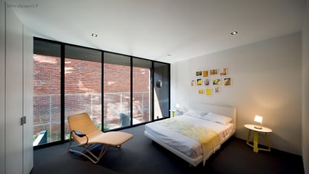 Interior - Bed, Architecture, Chair, Interior