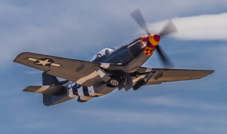 North American P51 Mustang - north, war, ww2, mustang, fighter, american, usaf, p51