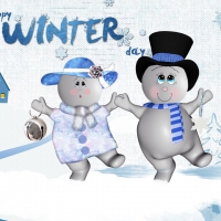 Dancing Snowmen