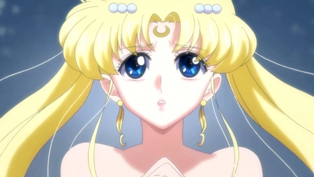 Serenity - pretty, anime, twin tail, female, twintail, dress, blonde, long hair, blond, plain, princess, princess serenity, nice, twin tails, anime girl, sailormoon, twintails, beautiful, girl, simple, blonde hair, beauty, lovely, sweet, serenity