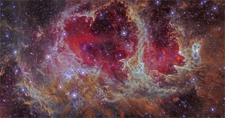 W5 Pillars of Star Formation - fun, stars, galaxy, cool, space